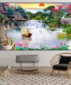 Tranh Sơn Thủy Hữu Tình - Ảnh 6
