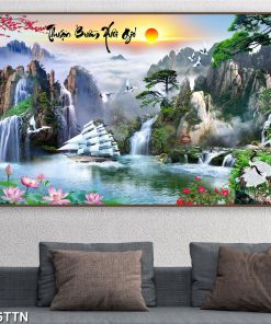 Tranh Sơn Thủy Hữu Tình - Ảnh 14