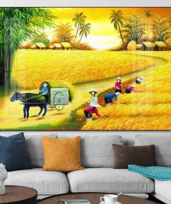 Tranh Đồng Quê Việt Nam - Ảnh 5