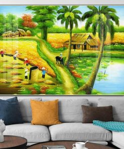Tranh Đồng Quê Việt Nam - Ảnh 3