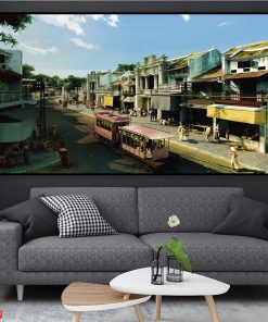 Tranh Phố Cổ Hà Nội - Ảnh 5