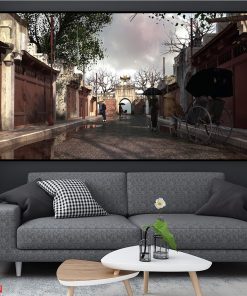 Tranh Phố Cổ Hà Nội - Ảnh 3