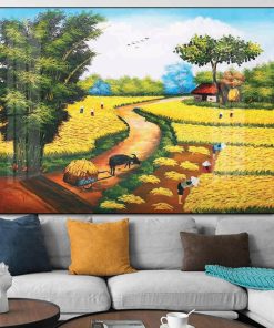Tranh Đồng Quê Việt Nam - Ảnh 11