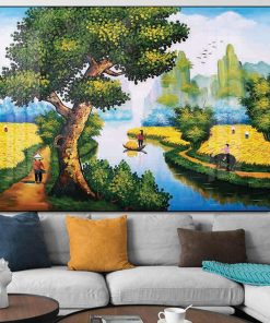 Tranh Đồng Quê Việt Nam - Ảnh 12