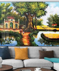 Tranh Đồng Quê Việt Nam - Ảnh 17