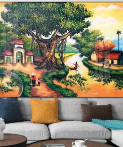 Tranh Đồng Quê Việt Nam - Ảnh 18