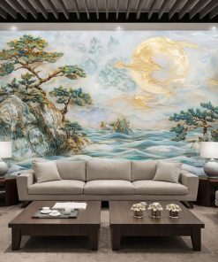 Tranh Dán Tường 3D Đẹp - Ảnh 21