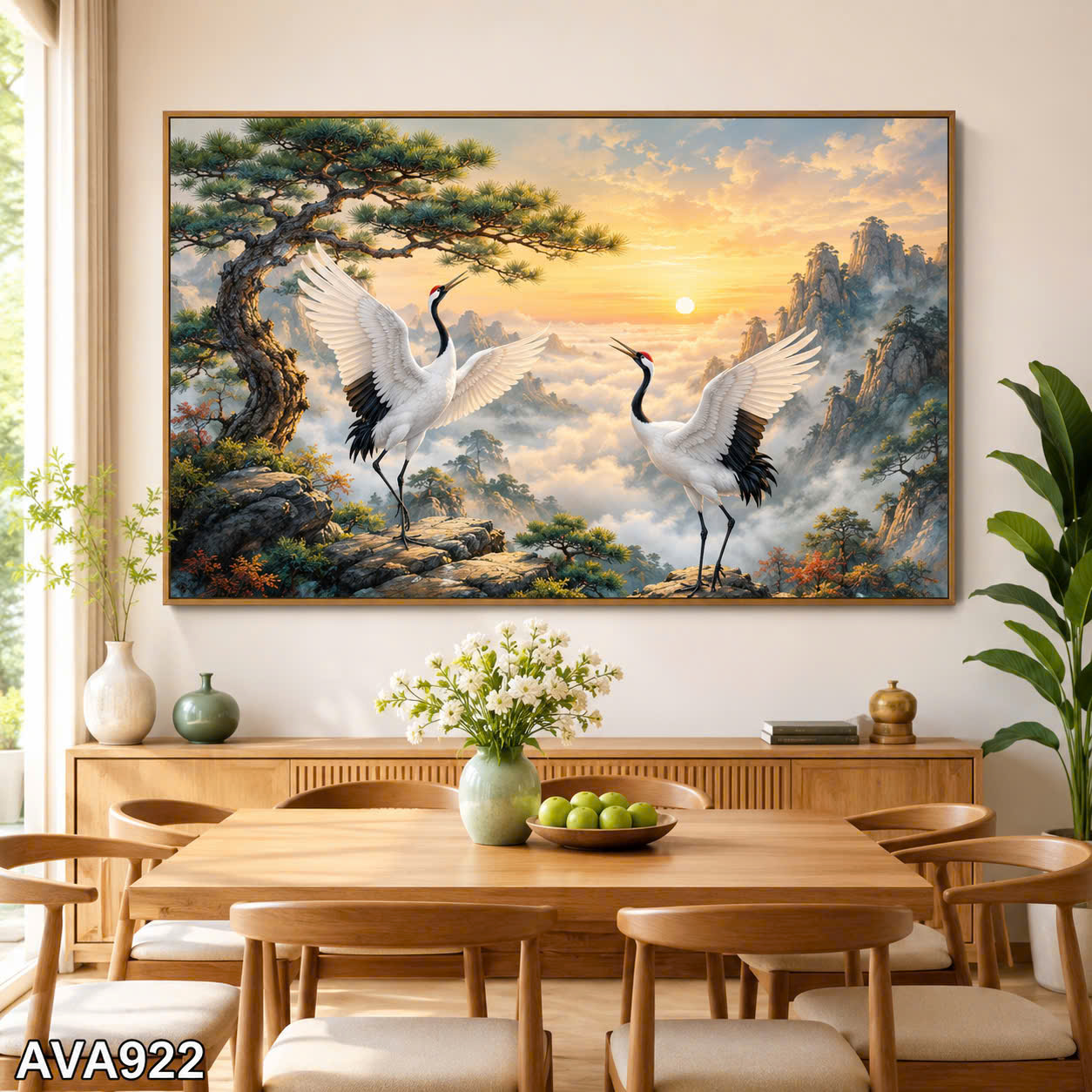 Tranh Tùng Hạc - Ảnh 3